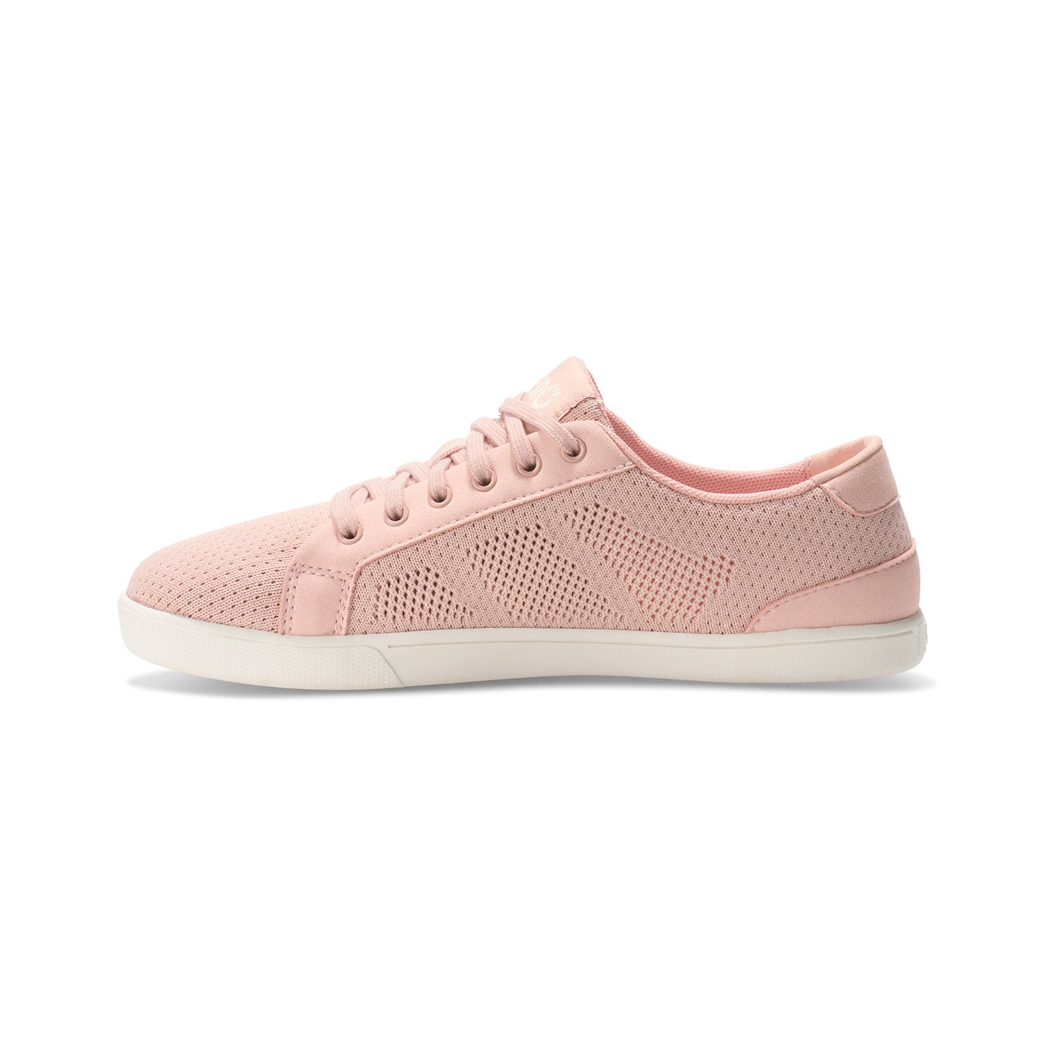Xero Shoes Dillon Women Pink Sand, Seitenansicht links. Leichte Damen-Sneaker und Barfußschuhe in unserem Onlineshop.