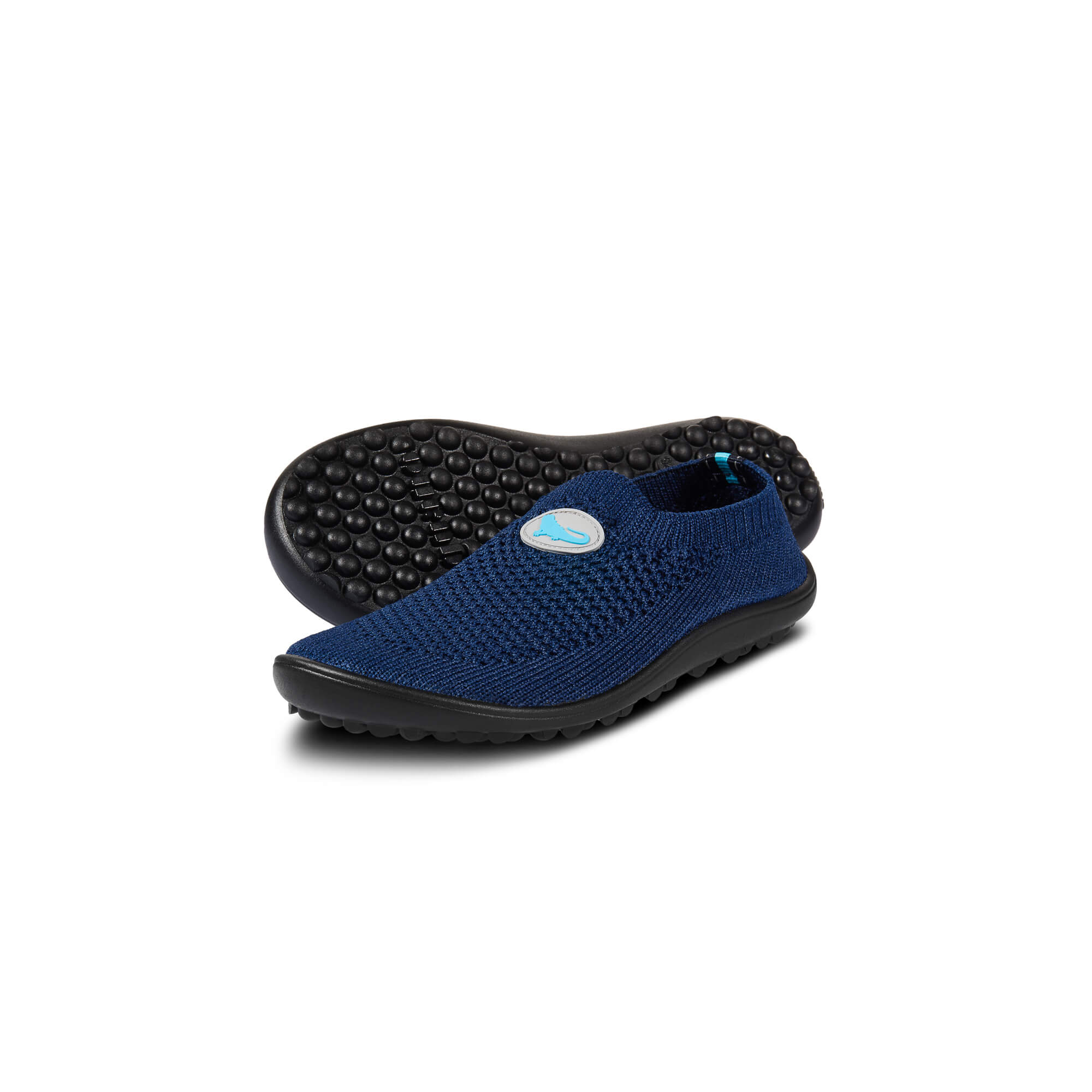 Leguanito Scio Blue (Größe 23 bis 28) Kinder Barfußschuhe Slipper – Stilvolles Design für optimalen Tragekomfort, erhältlich im Barfußschuhe Onlineshop Barfusswelten.de.