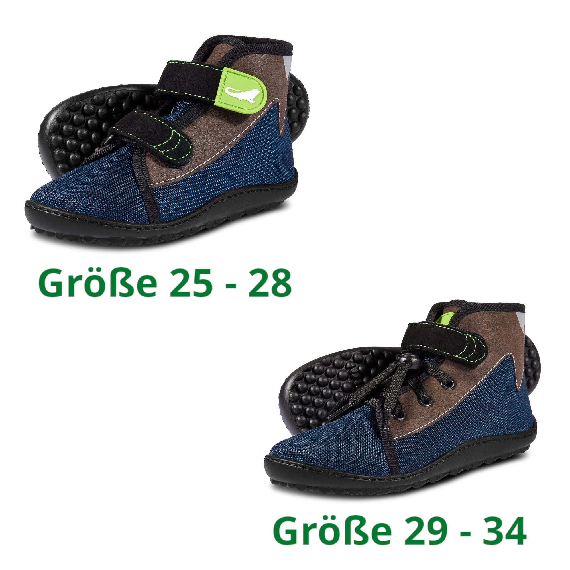 Leguanito Scippo Kinder Barfußschuhe in Blau – Wasserabweisende Slipper, ideal für aktive Kinder. Komfortable Passform und flexible Sohle für ein natürliches Laufgefühl. Jetzt bei barfusswelten.de erhältlich.