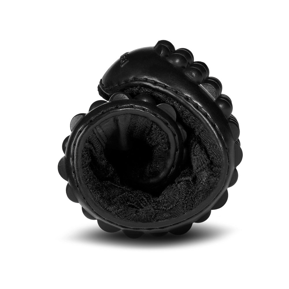 leguano Amalfi Nero schwarz festliche Barfußschuhe in gerollter Form, ideal für Hochzeit und Feier, im Onlineshop für Barfußschuhe erhältlich