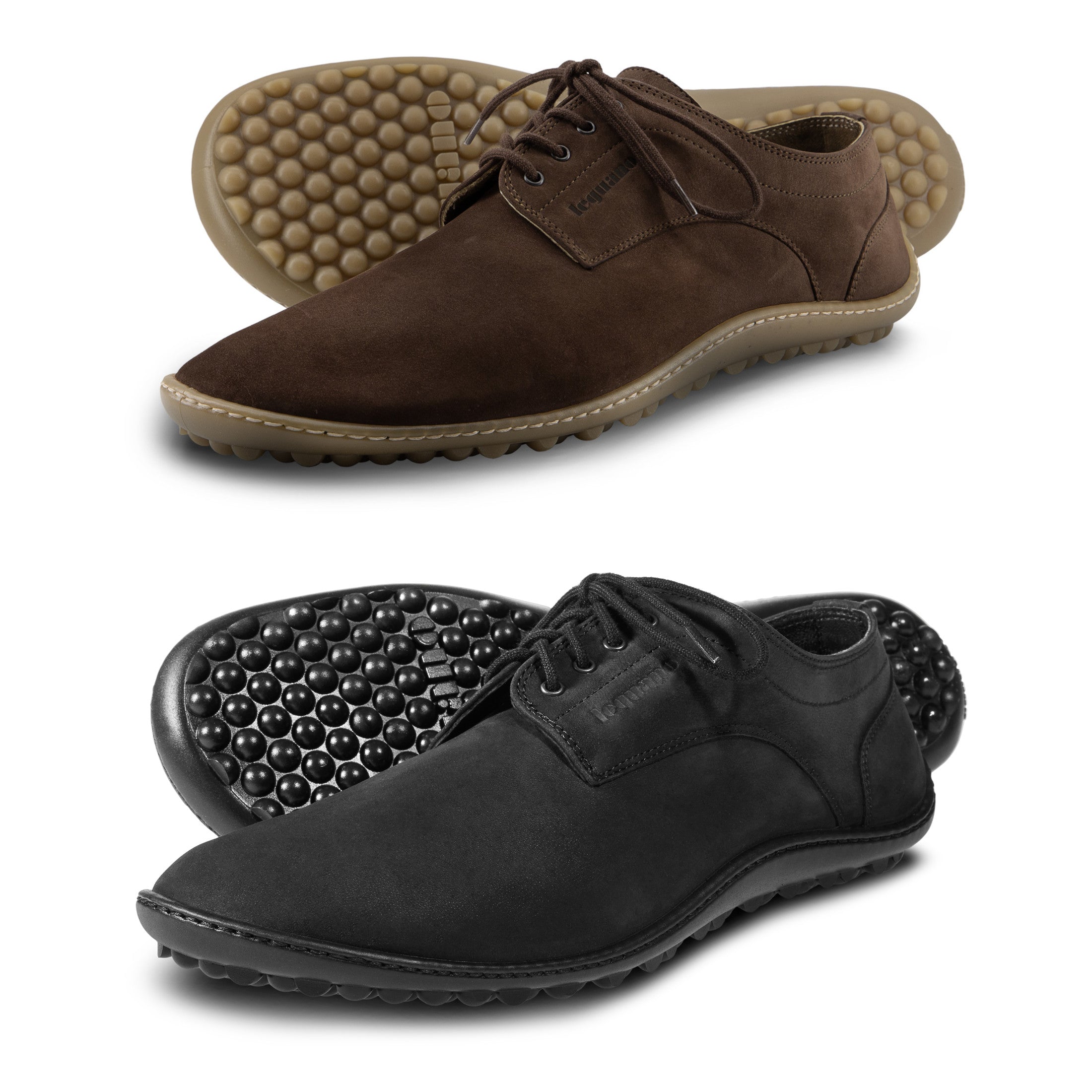 Barfußschuhe Leguano Dean aus Leder, elegante Herrenschuhe in verschiedenen Farben, Hauptansicht, erhältlich in unserem Onlineshop.