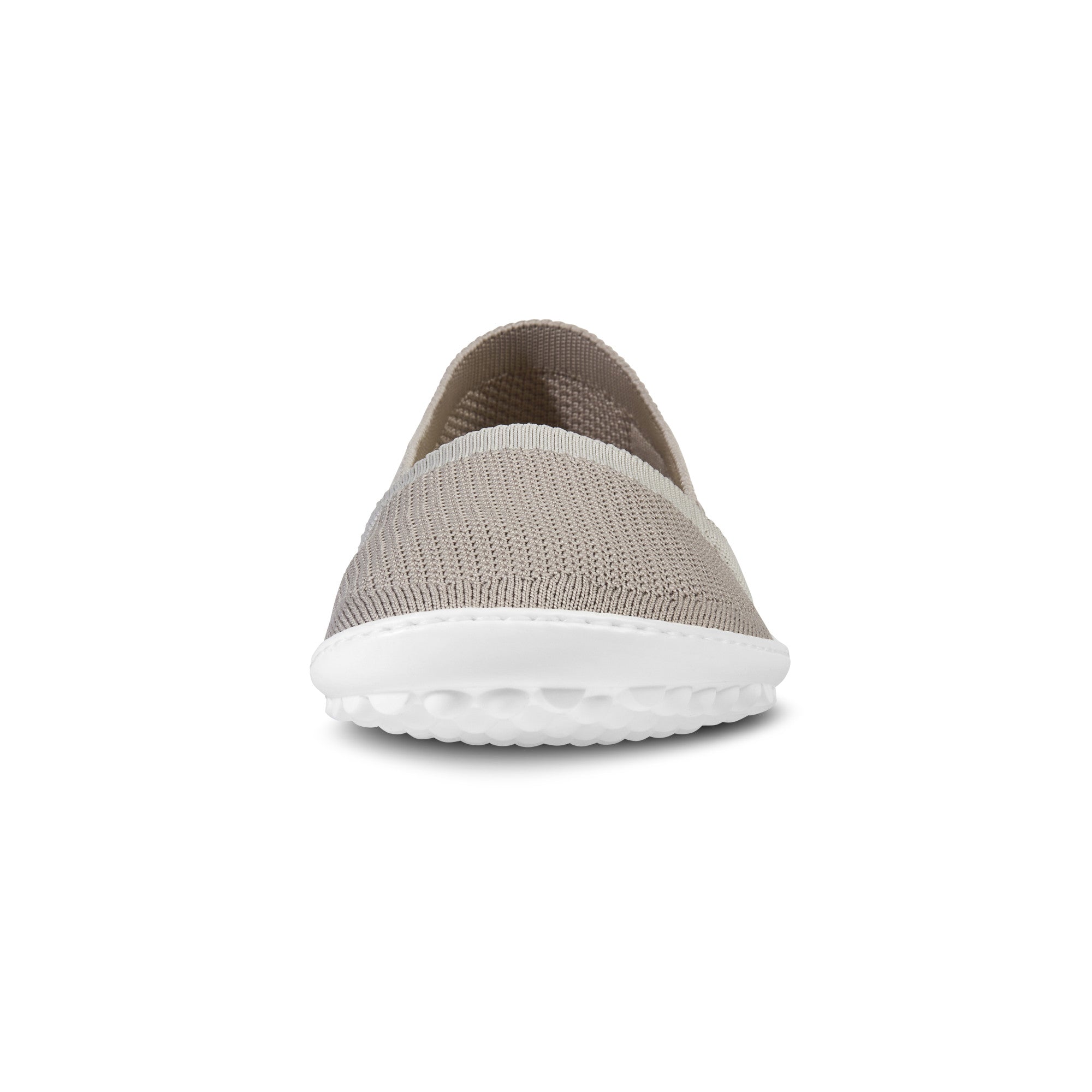 Barfußschuhe Leguano Flair Sand als elegante Slipper für Damen mit Vorderansicht in unserem Onlineshop für Barfußschuhe entdecken