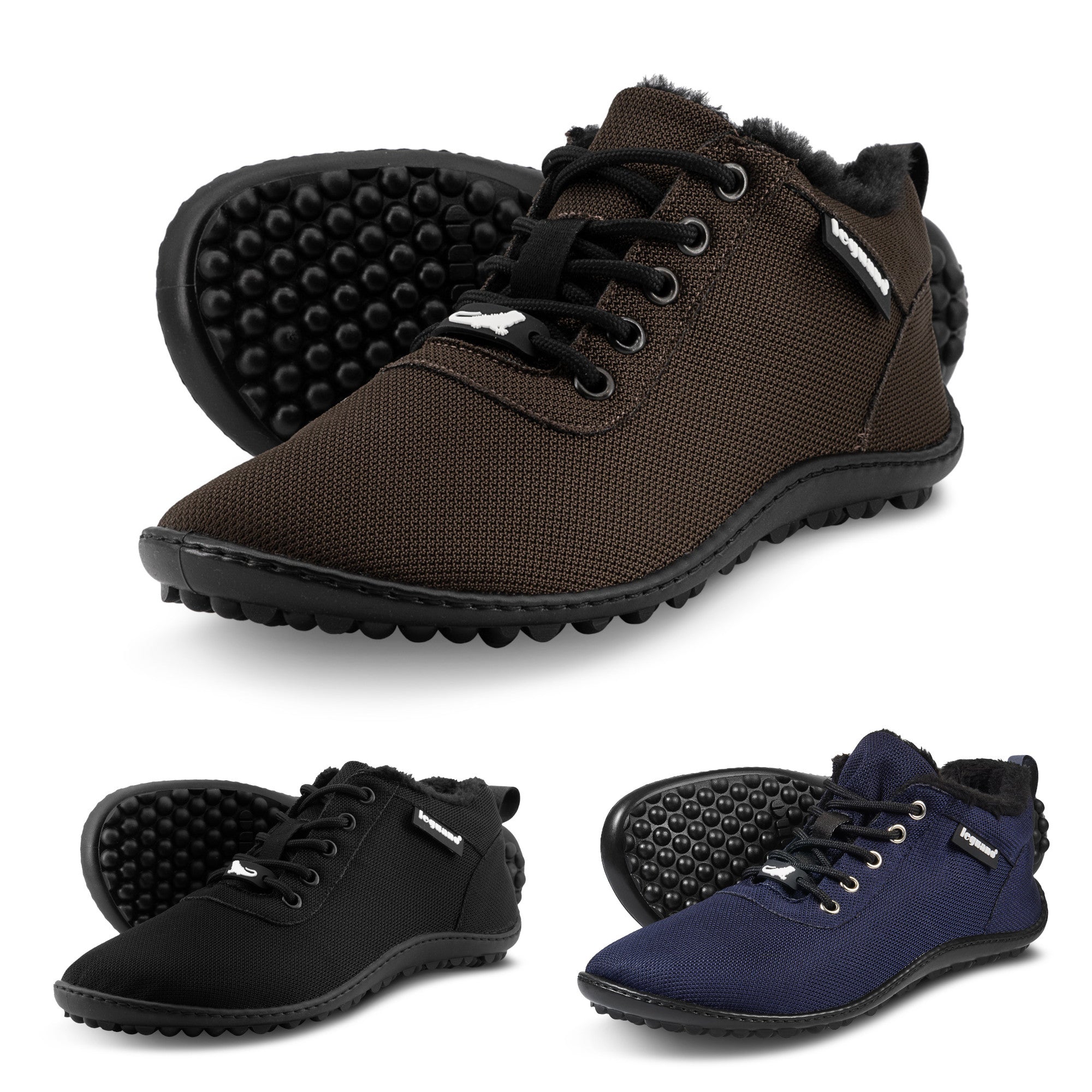 Warme Barfußschuhe Leguano Galaxo als Winter- und Wanderschuhe in den Farben Blau oder Schwarz in unserem Onlineshop für Barfußschuhe entdecken