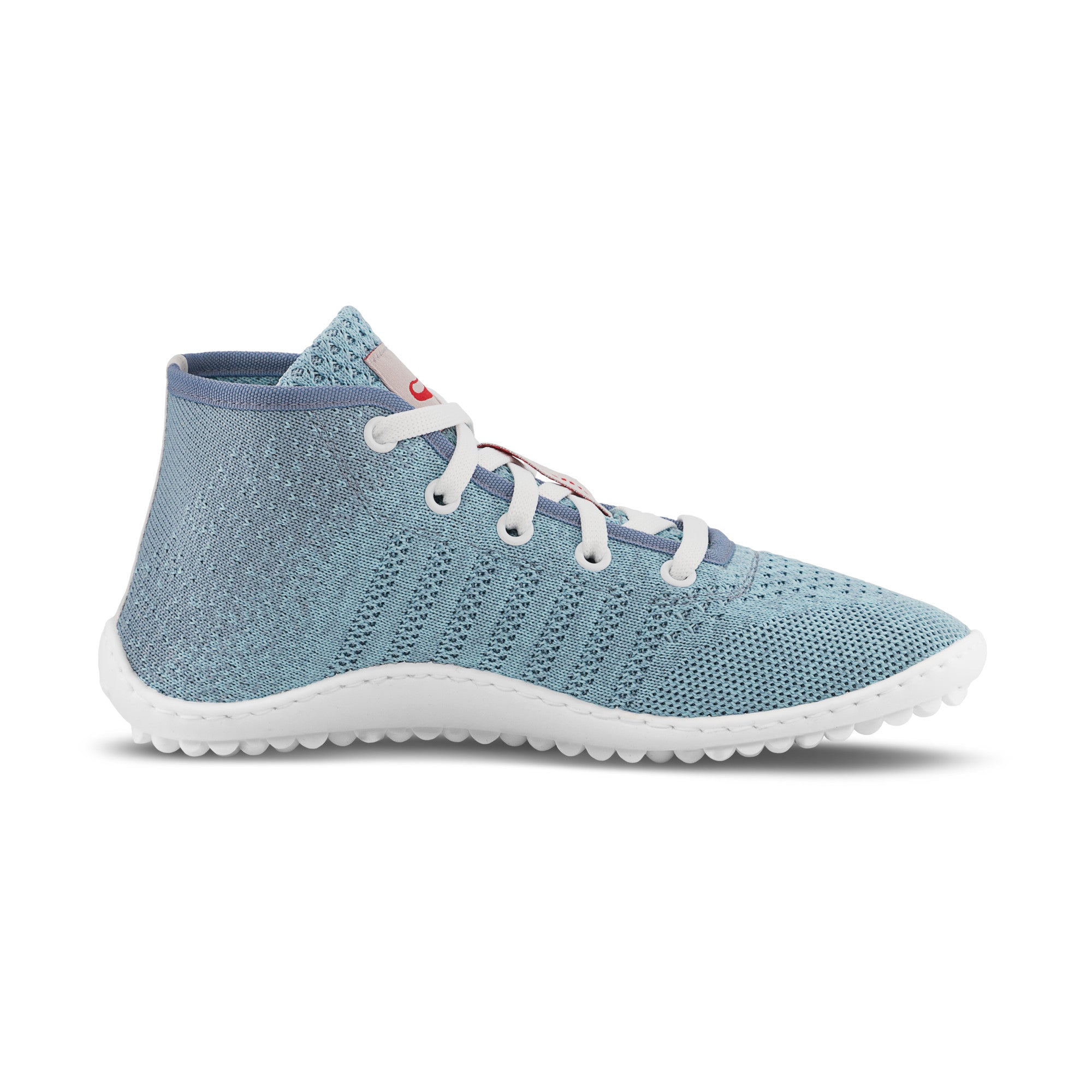 Barfußschuhe Leguano Go Sneaker in Seablue, rechte Seitenansicht, bequem und stilvoll im Onlineshop für Barfußschuhe.
