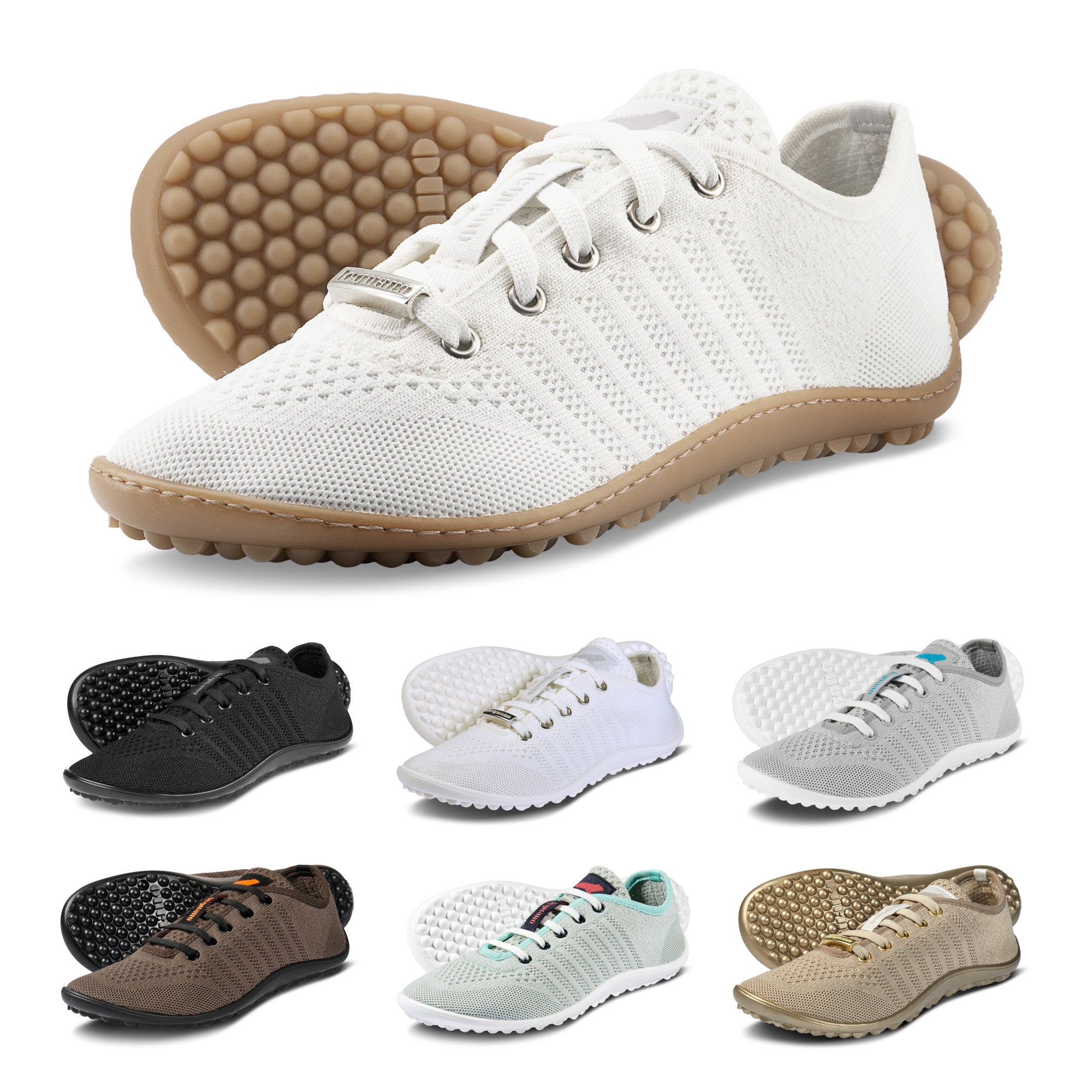 Leguano Go Sneaker Barfußschuhe – Diese vielseitigen Sneaker sind in verschiedenen Farben erhältlich und bieten optimalen Tragekomfort sowie natürliche Bewegungsfreiheit für Alltag und Freizeit. Jetzt im Onlineshop für Barfußschuhe erhältlich.