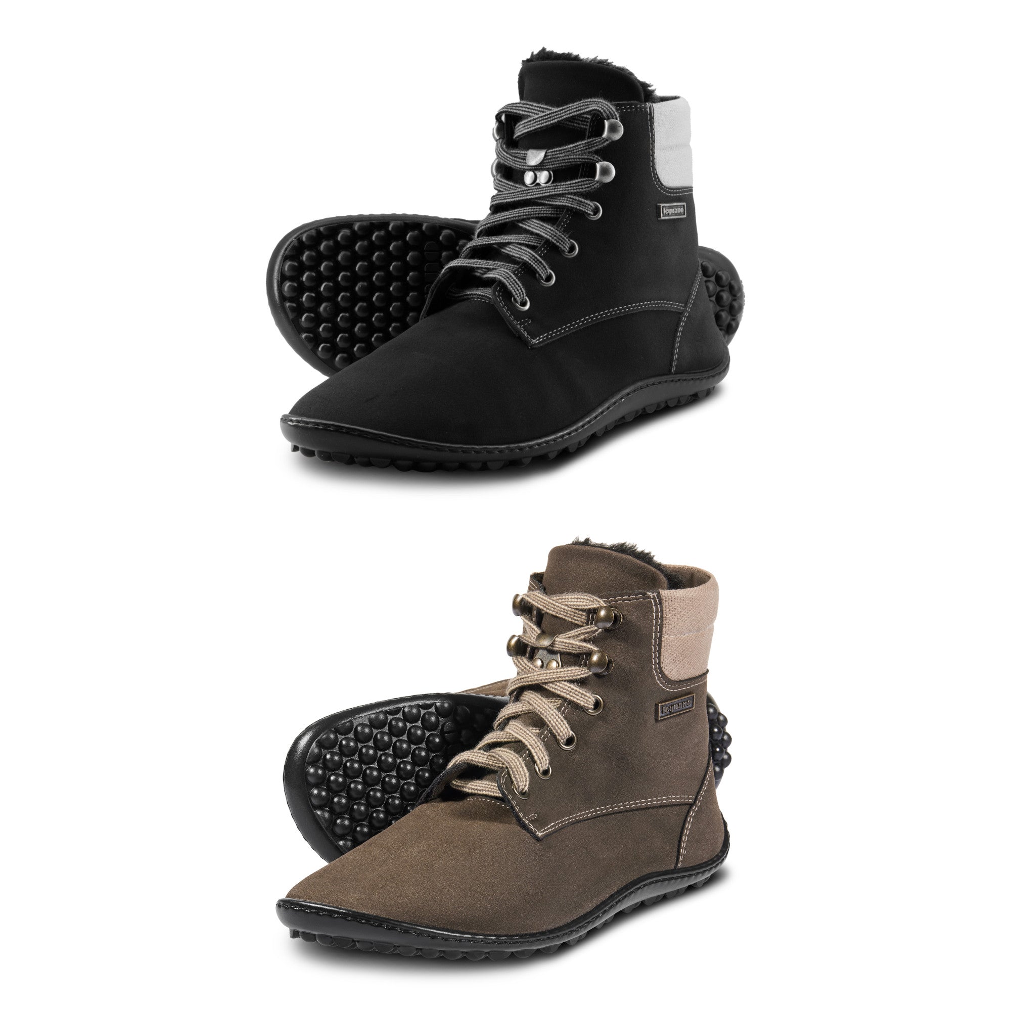 Leguano Icebare Warme Barfußschuhe – verschiedene Farben. Diese hochwertigen Winterschuhe kombinieren Flexibilität mit optimaler Wärmeisolierung. Perfekt für winterliche Abenteuer, bieten sie eine rutschfeste Sohle und atmungsaktives Material. Jetzt im Onlineshop für Barfußschuhe erhältlich.