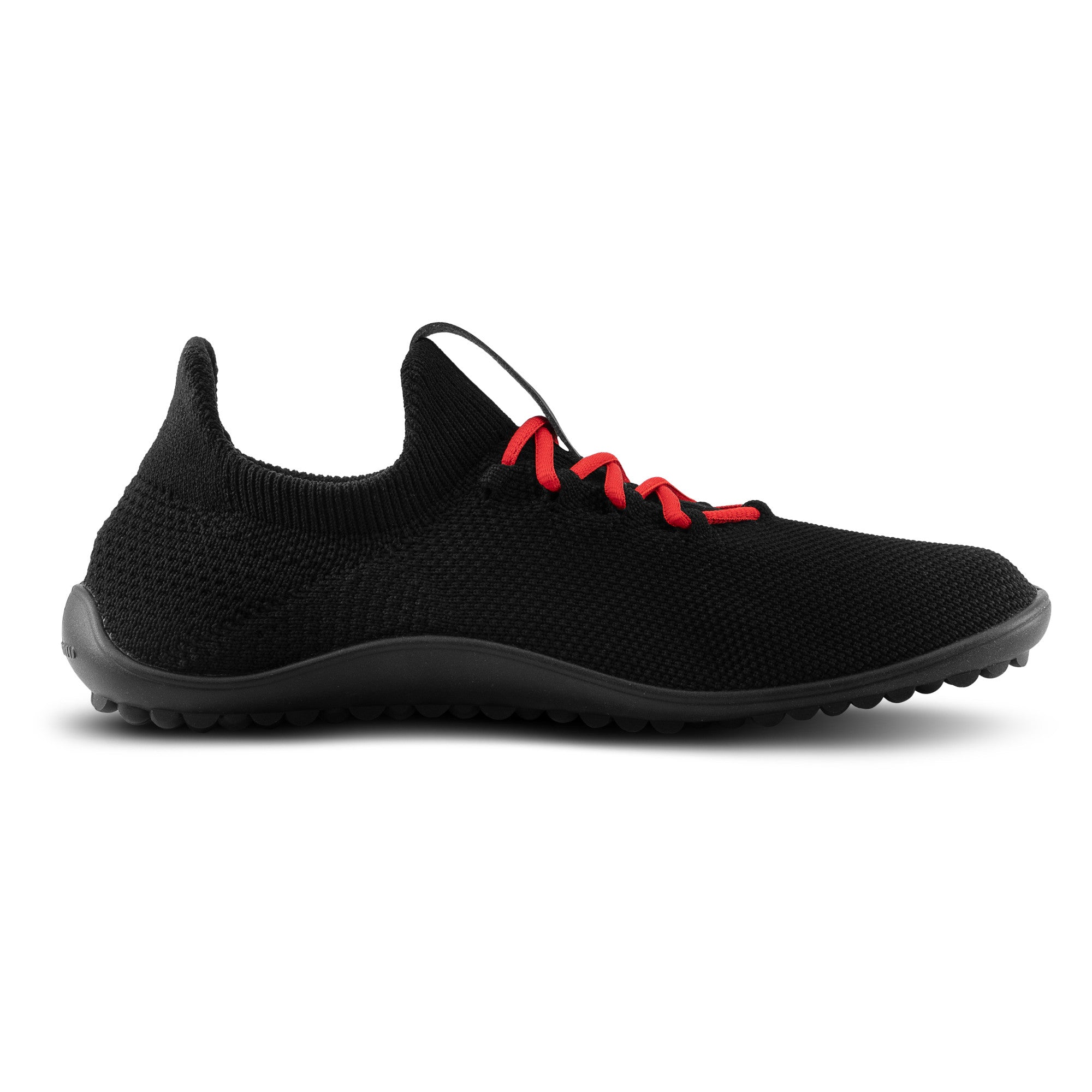Rechte Seitenansicht der Leguano Inspiro Barfußschuhe in lava als Sportschuhe und Sneaker im Onlineshop für Barfußschuhe