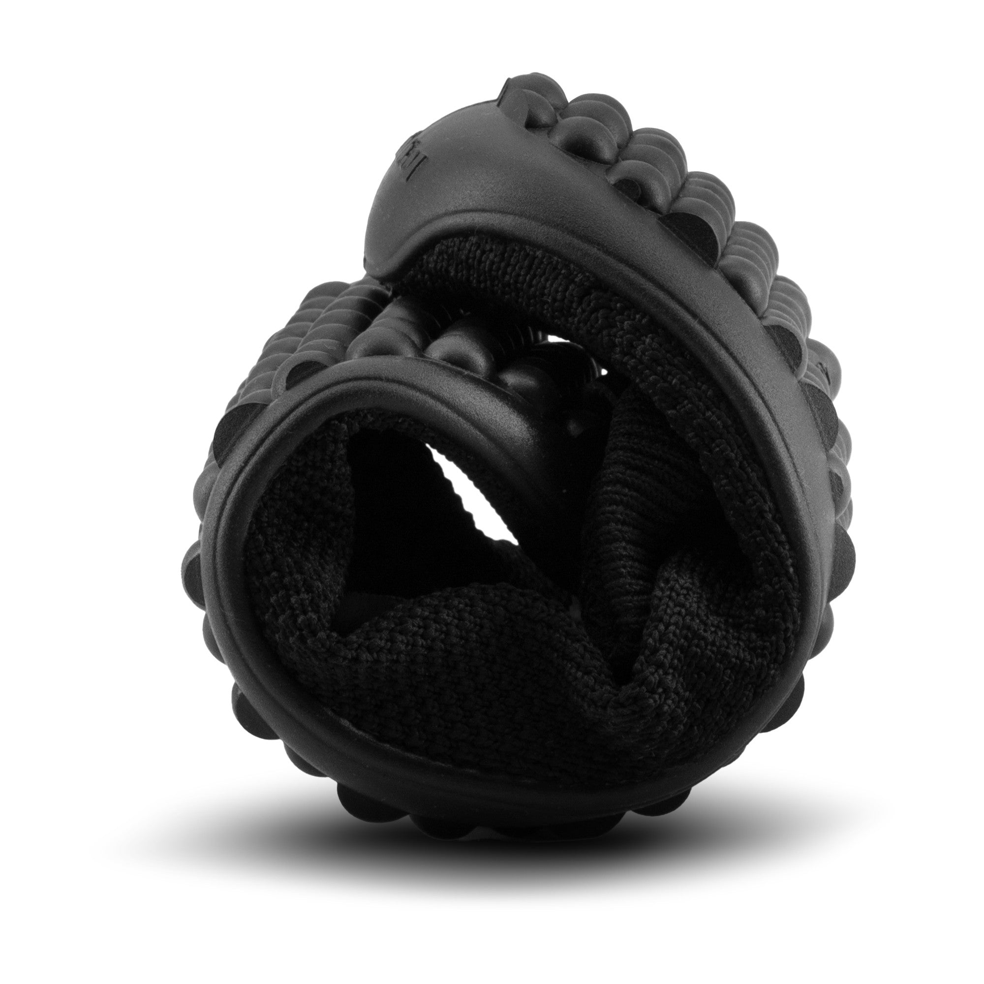 Zusammengerollte Leguano Inspiro Barfußschuhe in lava als flexible Sportschuhe und Sneaker im Onlineshop für Barfußschuhe