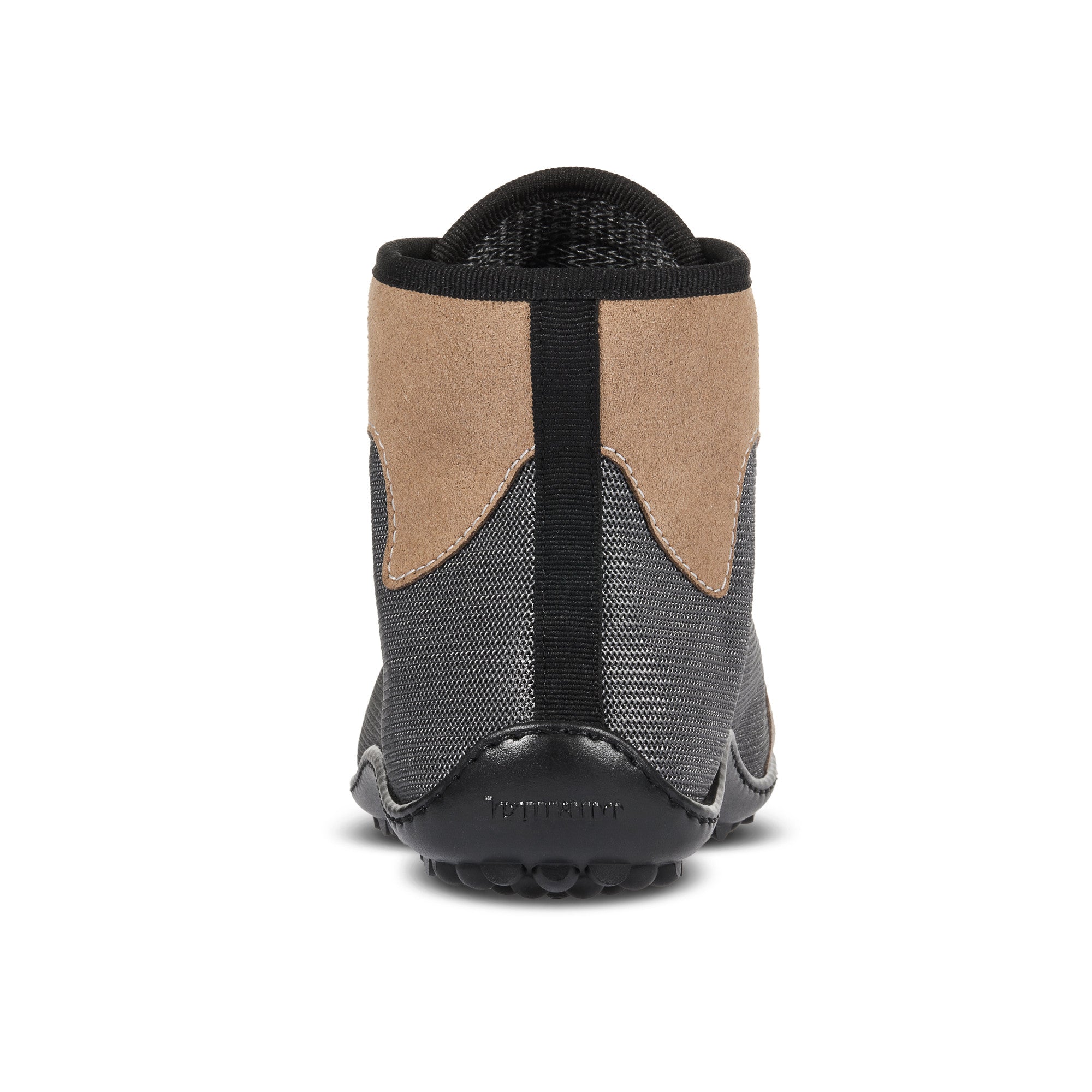 Leguano Jaspar Forester wasserfeste Herbst-Barfußschuhe, Rückansicht mit robustem Design für Outdoor-Abenteuer. Jetzt erhältlich im Onlineshop für Barfußschuhe