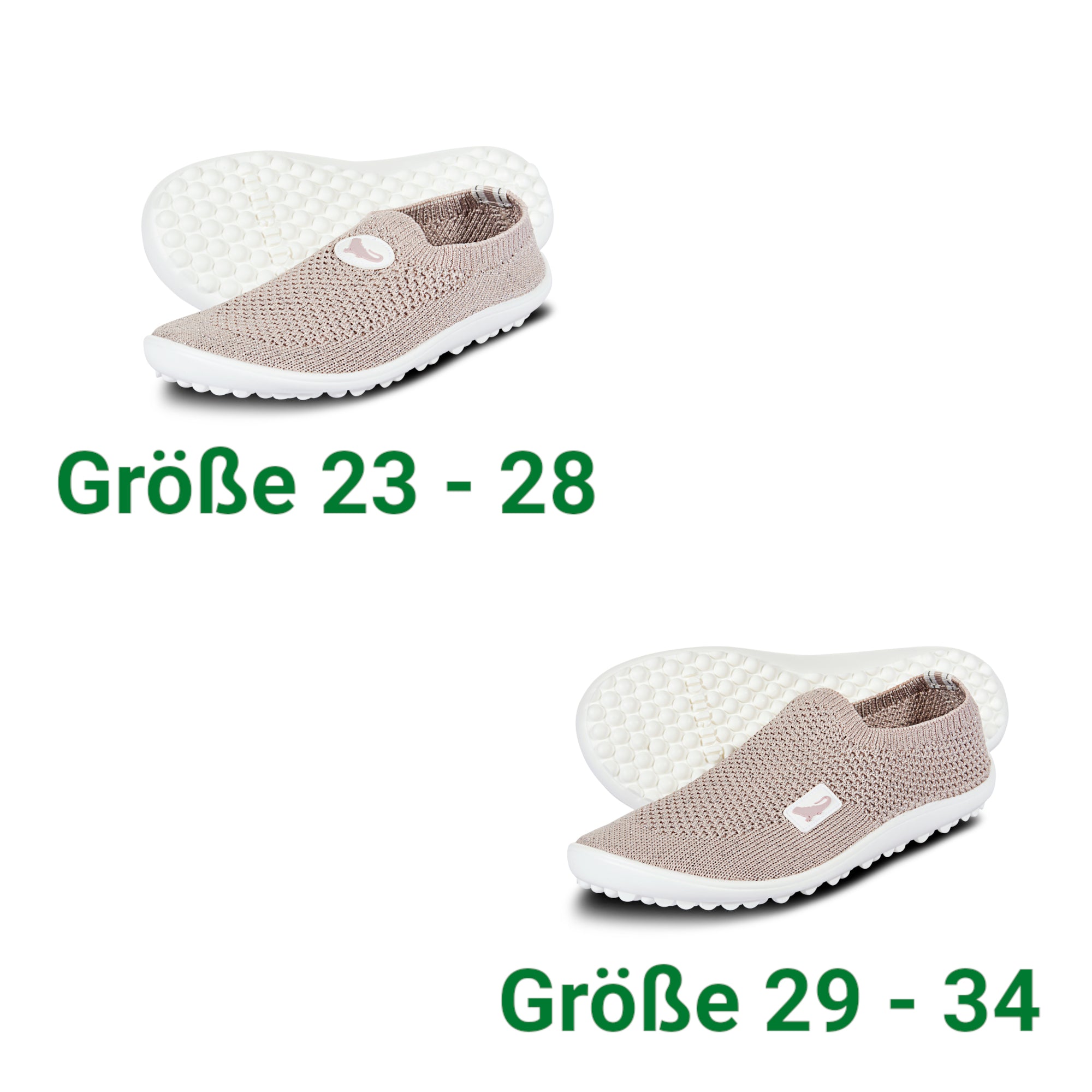 Leguano Scio Rose Kinder Barfußschuhe Slipper – Bequeme, rosa Slipper für Kinder mit flexibler, barfußähnlicher Sohle, perfekt für den Alltag und erhältlich im Onlineshop Barfusswelten.de.