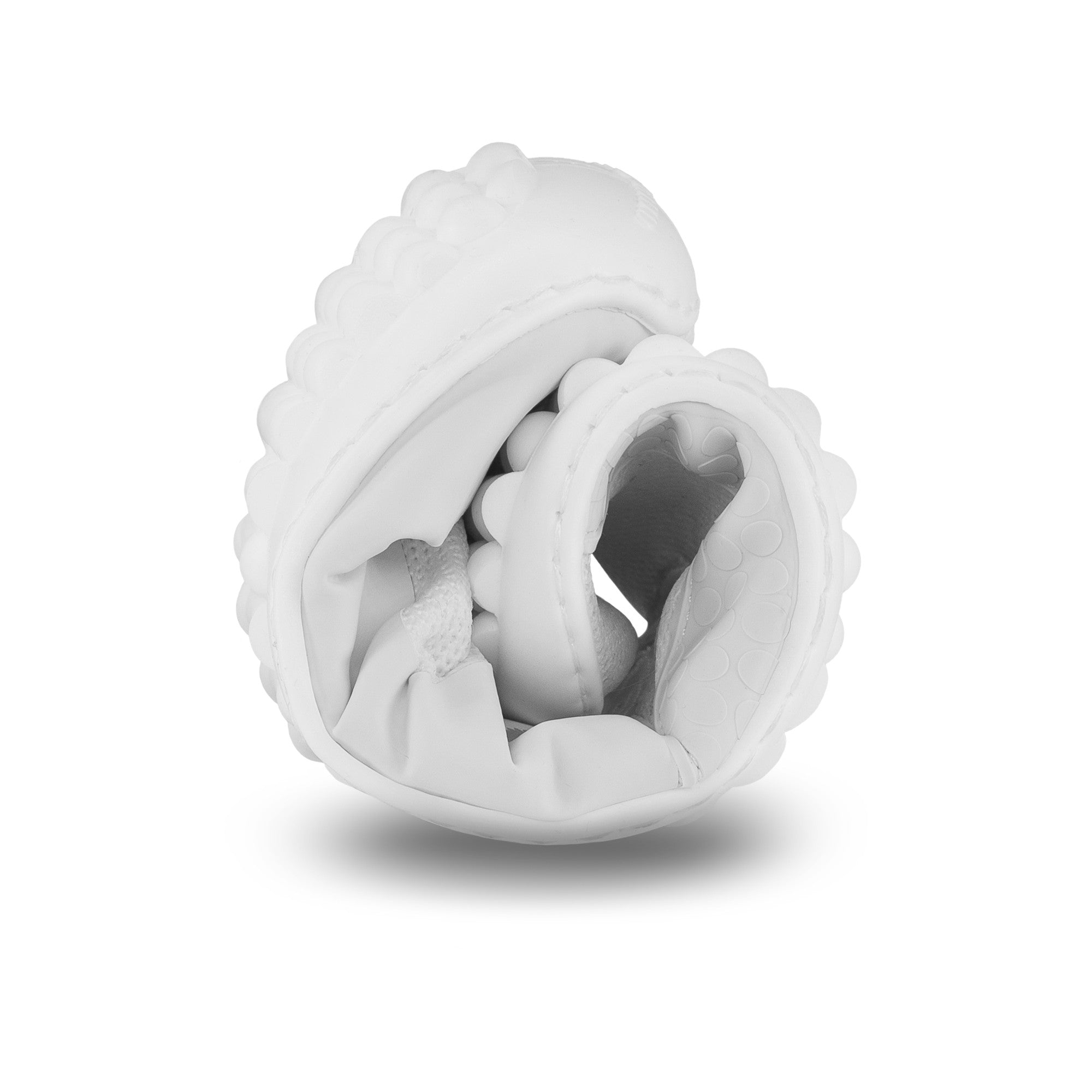 Leguano Spinwyn Light White Barfußschuhe, Sportschuhe in Weiß, zusammengerollt im Onlineshop für Barfußschuhe