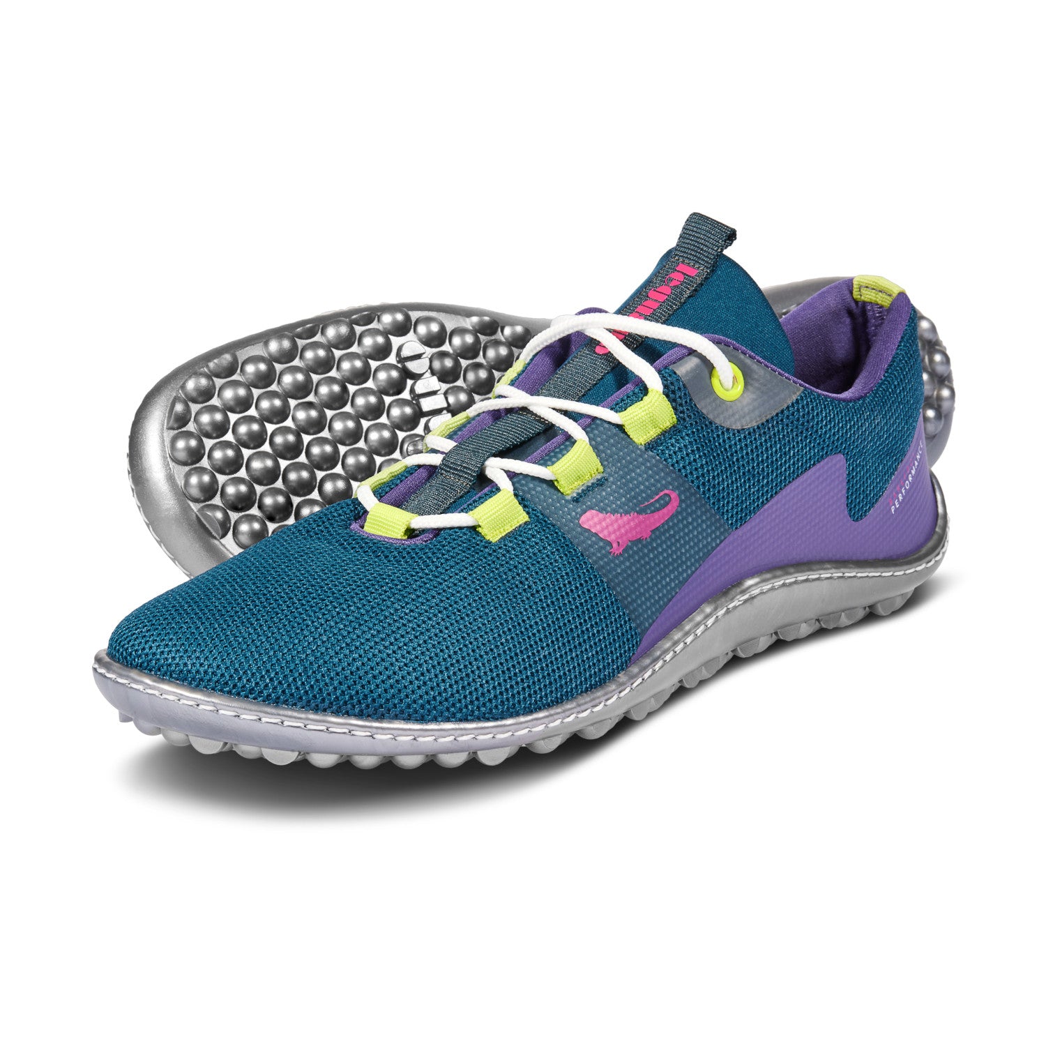 Barfußschuhe Leguano Spinwyn in Lila, vielseitige und bequeme Sportschuhe für natürliche Bewegung, erhältlich in unserem Onlineshop für Barfußschuhe.