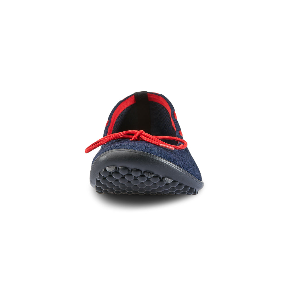 Barfußschuhe Leguano Style Maritim, Vorderansicht, leichte und flexible Schuhe für Damen, ideal für natürlichen Komfort, erhältlich in unserem Onlineshop für Barfußschuhe.