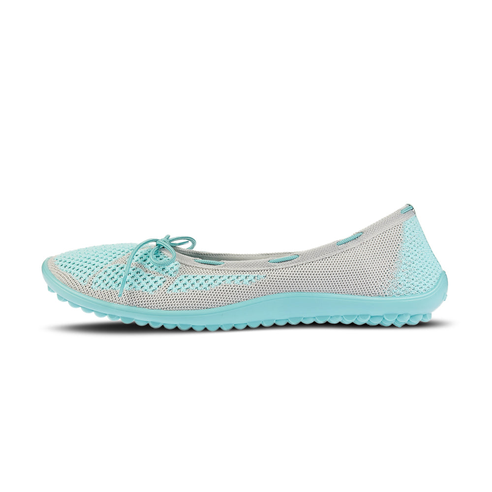 Barfußschuhe Leguano Style Peppermint, linke Ansicht, leichte und flexible Schuhe für Damen, ideal für natürlichen Komfort, erhältlich in unserem Onlineshop für Barfußschuhe.