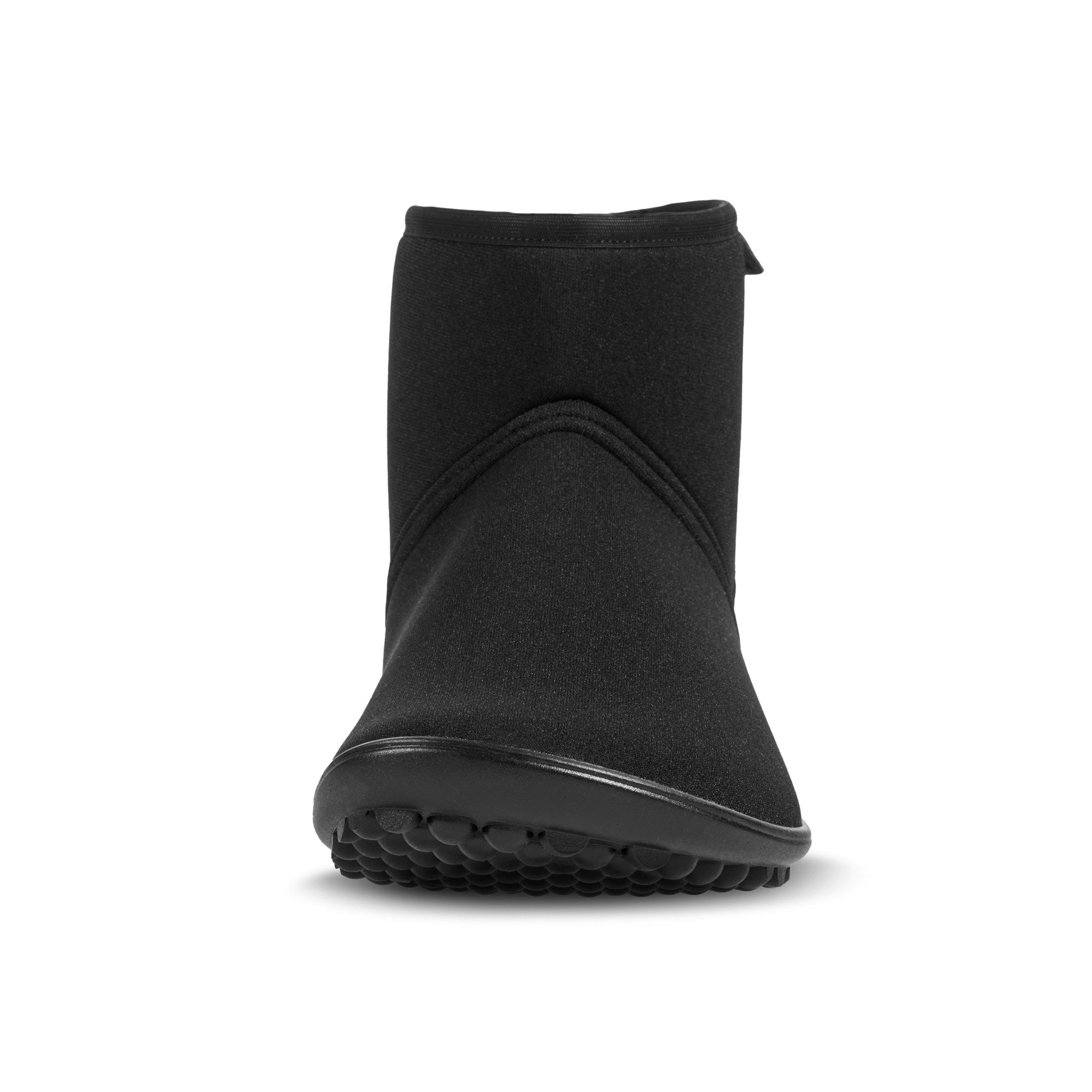 Barfußschuhe Leguano Thermo, Vorderansicht, ideale Übergangsschuhe für Herbst und Frühling, warm und flexibel für natürlichen Komfort, erhältlich in unserem Onlineshop für Barfußschuhe.