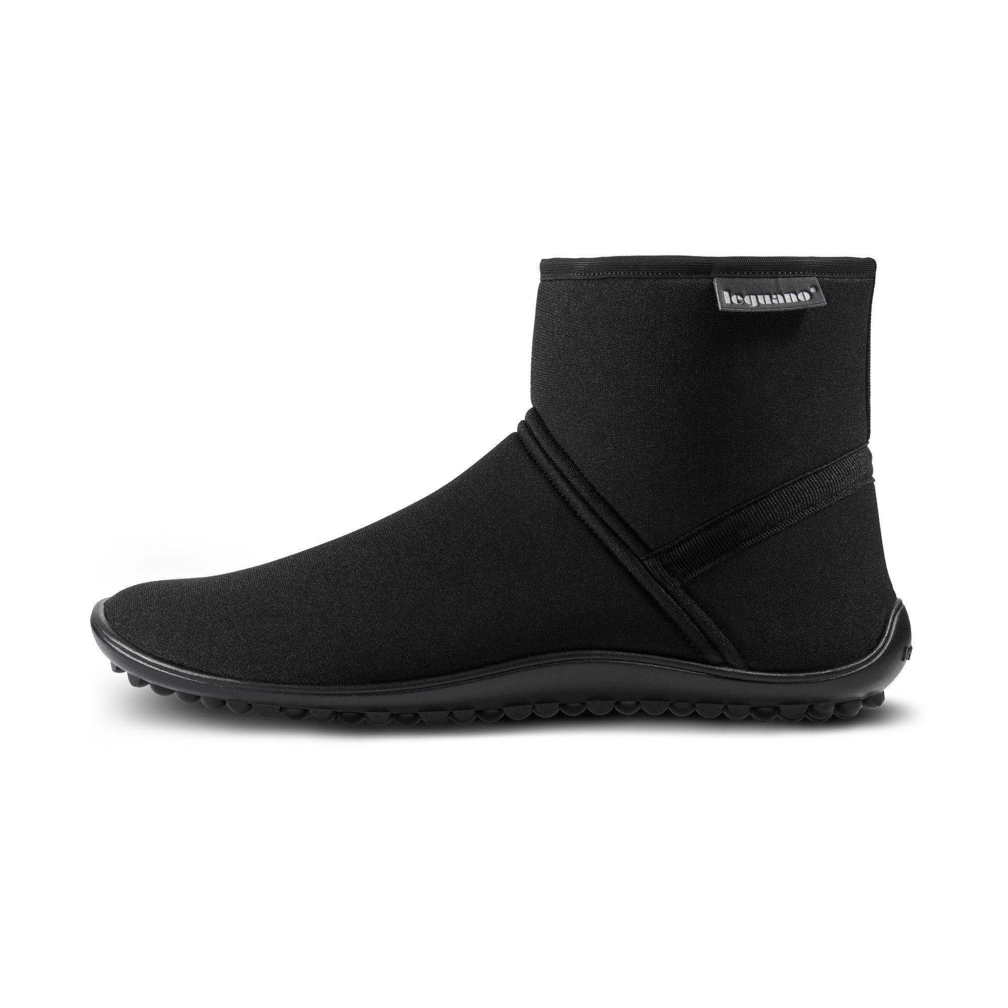 Barfußschuhe Leguano Thermo, linke Ansicht, perfekte Übergangsschuhe für Herbst und Frühling, warm und flexibel für natürlichen Komfort, erhältlich in unserem Onlineshop für Barfußschuhe.