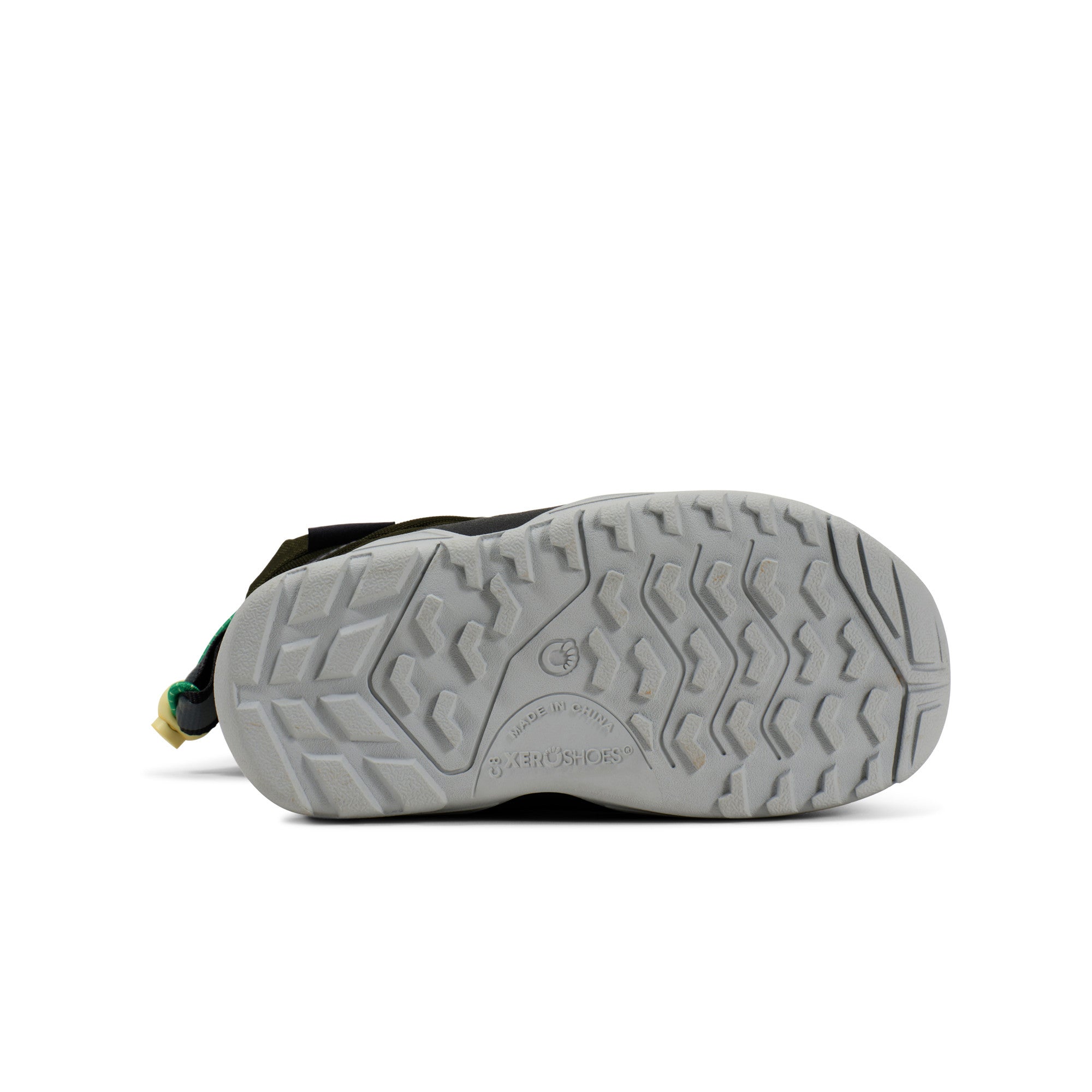 Xero Shoes Alpine Pull-On wasserdichter Schneestiefel für kleine Kinder, Ansicht von unten im Onlineshop für Barfußschuhe