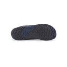 Daylite Hiker Fusion Men Black Barfußschuhe Wanderschuhe, Ansicht von unten. Die robusten schwarzen Wanderschuhe bieten exzellenten Grip und Stabilität für jedes Terrain. Erhältlich in unserem Onlineshop für Barfußschuhe.
