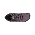 Daylite Hiker Fusion Barfußschuhe für Damen in Mulberry aus der Perspektive von oben, perfekt für Wanderungen und Outdoor-Abenteuer. Erhältlich in unserem Onlineshop für Barfußschuhe.