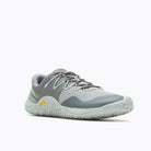 Barfußschuhe Merrell Trail Glove 7 in Monument für Herren, Frontansicht, erhältlich in unserem Onlineshop für Barfußschuhe. Flexibel und leicht für ein natürliches Laufgefühl bei jedem Schritt.