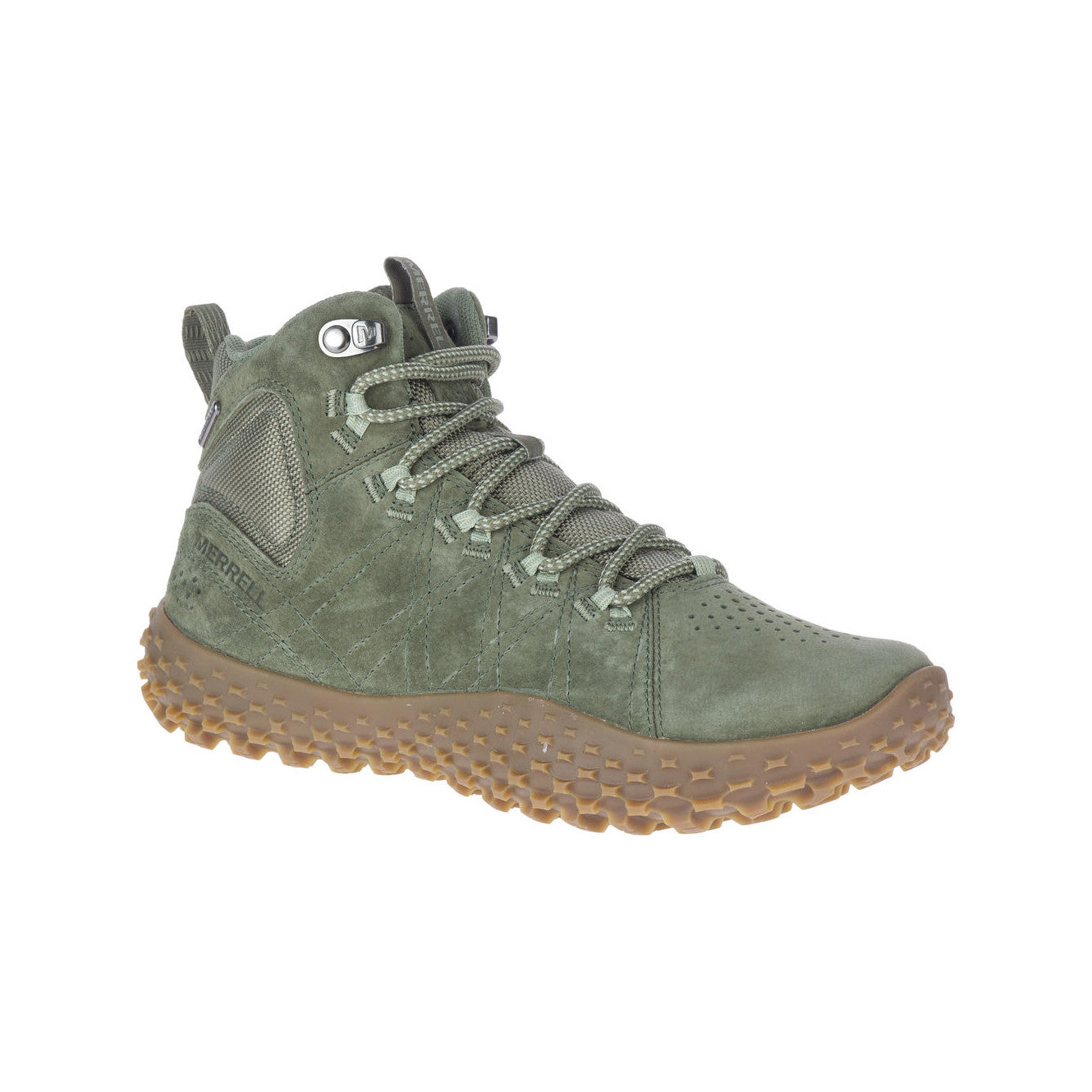 Merrell Wrapt Mid Waterproof Barfußschuhe, wasserdicht und ergonomisch, ideal für Wandern und Trailrunning im Onlineshop für Barfußschuhe