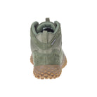 Merrell Wrapt Mid Waterproof Barfußschuhe, wasserdicht und robust, Rückansicht, ideal für Wandern im Onlineshop für Barfußschuhe