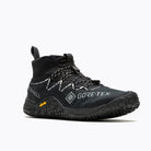 Barfußschuhe Trail Glove 7 GTX in Schwarz für Herren, Frontansicht, erhältlich in unserem Onlineshop für Barfußschuhe. Wasserdicht und flexibel für natürlichen Komfort und Schutz bei allen Outdoor-Aktivitäten.