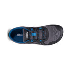 Sohlenansicht der Xero Shoes Mesa Trail II Damen Barfußschuhe in dark gray sapphire als Wanderschuhe im Onlineshop für Barfußschuhe