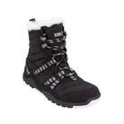 Xero Shoes Alpine Women Black White Trees Barfußschuhe Schneestiefel mit einzigartigem Baum-Muster bieten leichten, flexiblen Komfort und Wärme für den Winter. Erhältlich in unserem Onlineshop für Barfußschuhe.