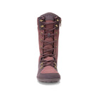 Xero Shoes Mika Barfußschuhe Winterschuhe in Braun-Lila von vorne im Onlineshop für Barfußschuhe, warm gefüttert und vegan