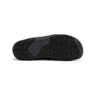 Xero Shoes Alpine Men Black Barfußschuhe Schneestiefel für den Winter, Ansicht von unten. Leichte, flexible Winterstiefel in Schwarz, die natürlichen Komfort und Wärme bieten. Erhältlich in unserem Onlineshop für Barfußschuhe.