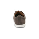 Xero Shoes Glenn Barfußschuhe für Herren in Grau, Lederdesign, im Onlineshop, Rückansicht.