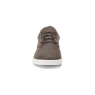 Xero Shoes Glenn Barfußschuhe für Herren in Grau, Lederdesign, ideale Schuhe, Vorderansicht im Onlineshop für Barfußschuhe.