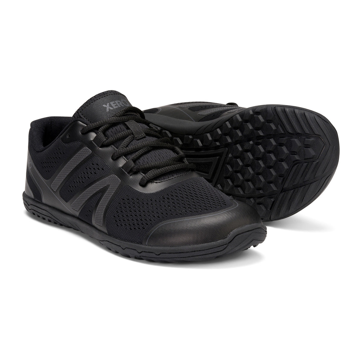 Xero Shoes HFS II Men Black/Asphalt Barfußschuhe Sportschuhe