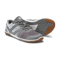 Xero Shoes HFS II 2 Barfußschuhe für Herren in Grau-Weiß, perfekt für Laufen, im Onlineshop für Barfußschuhe erhältlich.