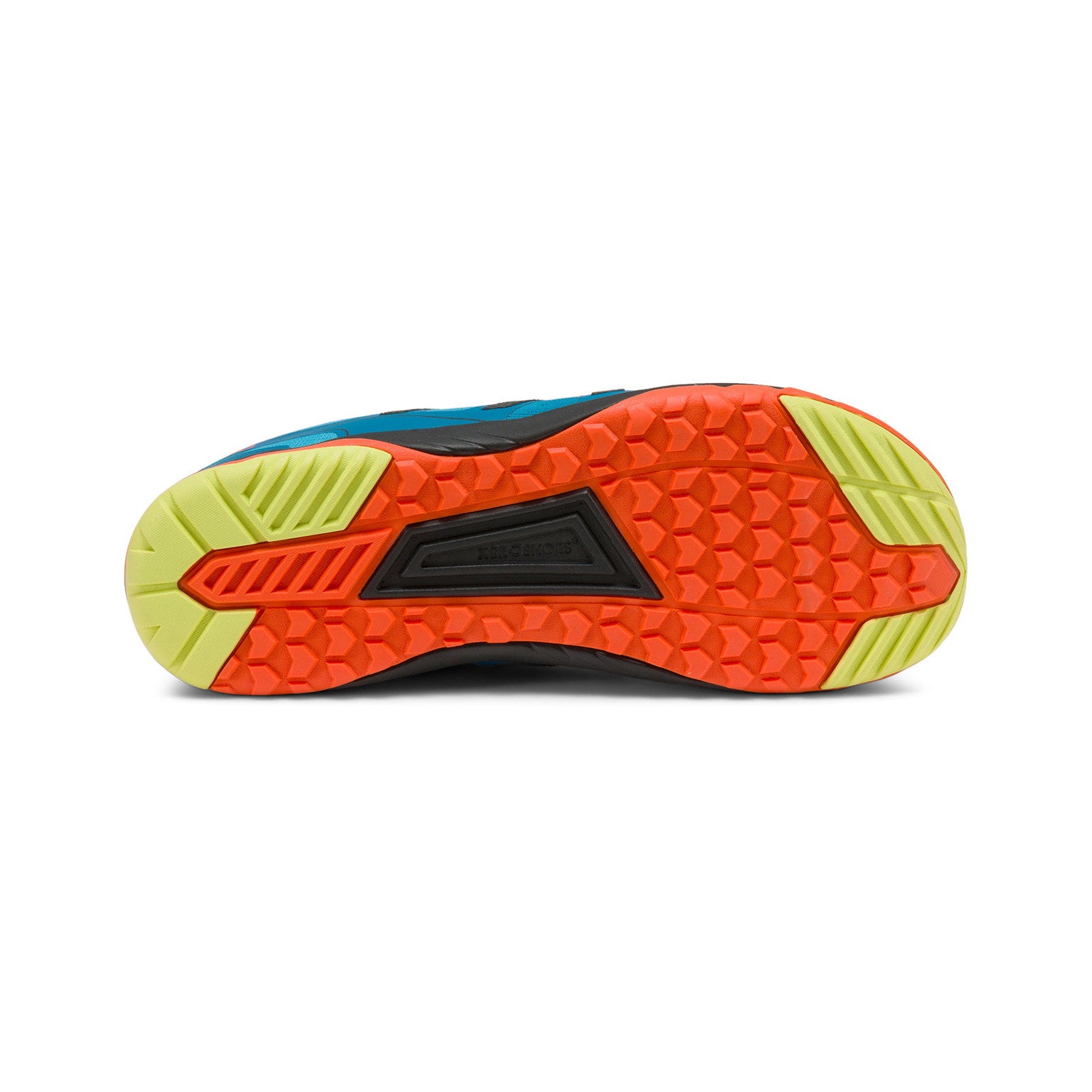 Xero Shoes HFS II in Tidal Wave für Damen, Sohlenansicht, flexible Barfuß-Laufschuhe für optimalen Halt, erhältlich im Onlineshop für Barfußschuhe