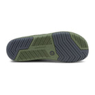 Xero Shoes Nexus Knit Men Olive, Sohlenansicht. Flexible Herren-Sneaker und Barfußschuhe mit natürlichem Laufgefühl in unserem Onlineshop.