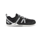 Xero Shoes Prio Damen Barfußschuhe in schwarz-weiß, rechte Seitenansicht im Onlineshop für Barfußschuhe