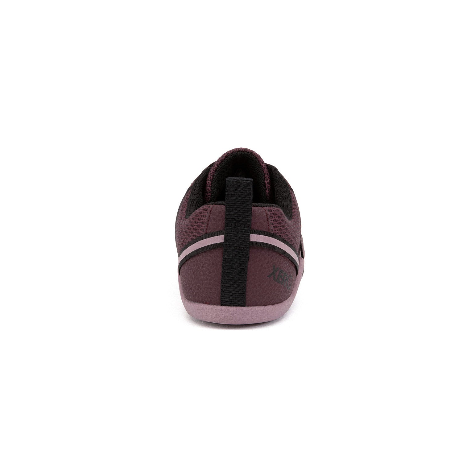 Xero Shoes Prio Barfußschuhe für Damen in Elderberry, Rückansicht im Onlineshop für Barfußschuhe