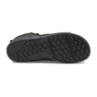 Sohlenansicht der schwarzen Xero Shoes Denver Barfußstiefeletten, ledergefütterte Herrenschuhe mit rutschfester Sohle, im Onlineshop für Barfußschuhe erhältlich.