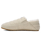 Xero Shoes Pagosa Cozy Damen Hausschuhe in Cream als warme Barfußschuhe im Onlineshop aus linker Ansicht