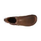 Barfußschuhe Xero Shoes Ridgeway Chelsea Damen-Stiefel in Braun aus Leder, Oberansicht, erhältlich in unserem Onlineshop für Barfußschuhe.