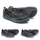 Alle Farbvarianten der Xero Shoes Scrambler Low Barfußschuhe mit Michelin-Sohle für Herren als Wanderschuhe im Onlineshop für Barfußschuhe