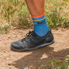 Barfußschuhe Xero Shoes Scrambler Low in Schwarz für Herren als Wanderschuhe am Fuß im Onlineshop für Barfußschuhe