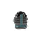 Rückansicht der Xero Shoes Scrambler Low Barfußschuhe in Black Shale für Herren als Wanderschuhe im Onlineshop für Barfußschuhe