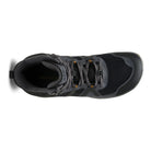 Xero Shoes Scrambler Mid II Asphalt Black Barfußschuhe für Herren, Wanderschuhe, Draufsicht im Onlineshop für Barfußschuhe