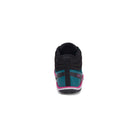 Xero Shoes Scrambler Mid Barfußschuhe, Wanderschuhe für Damen, Rückansicht in Deep Lake Fuchsia im Onlineshop für Barfußschuhe