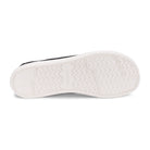 Xero Shoes Dillon Barfußschuhe für Herren in Schwarz aus der Perspektive von unten, bieten eine flexible Sohle und optimalen Komfort für den Alltag. Erhältlich in unserem Onlineshop für Barfußschuhe.