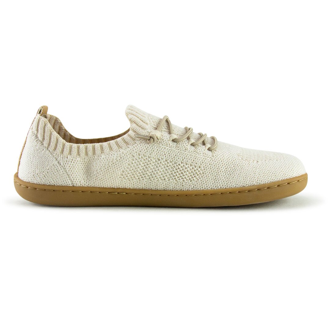 Beiger Barfuß-Sneaker Doghammer Terrar Knit, linke Seitenansicht
