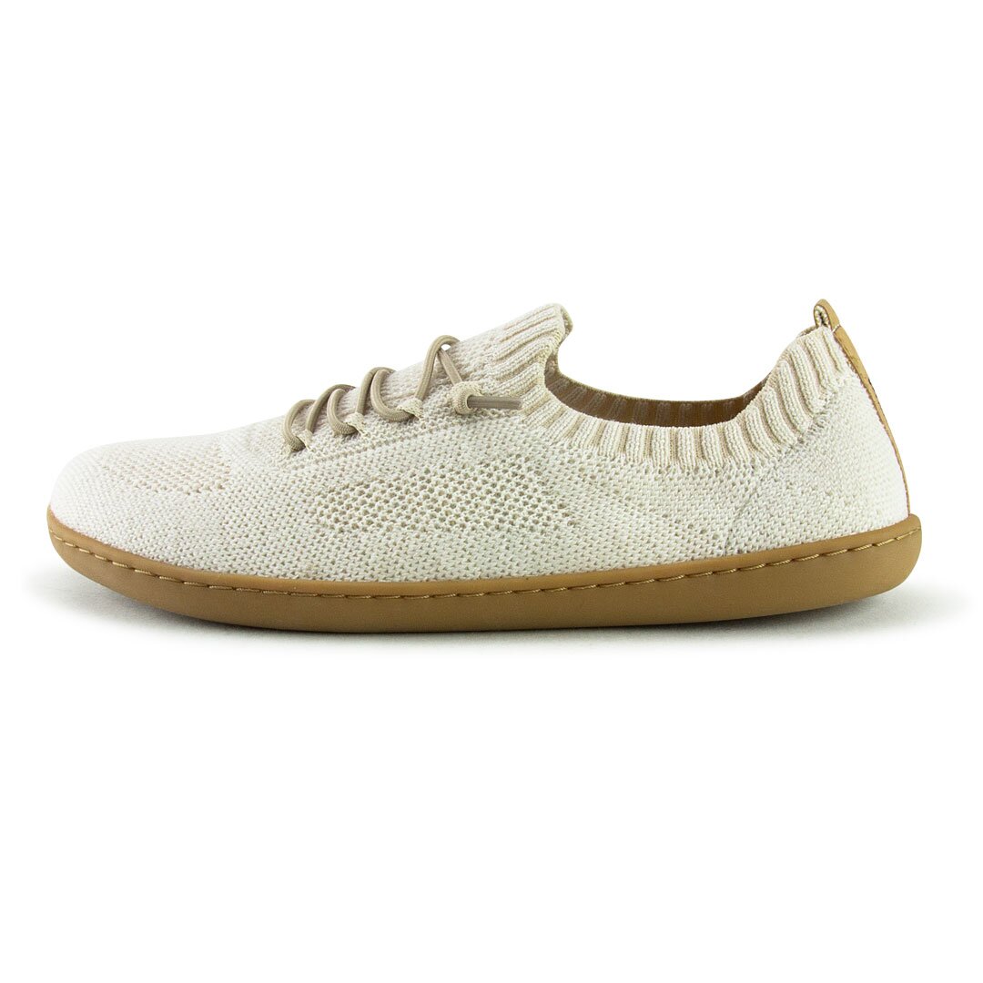 Beiger Barfuß-Sneaker Doghammer Terrar Knit, rechte Seitenansicht